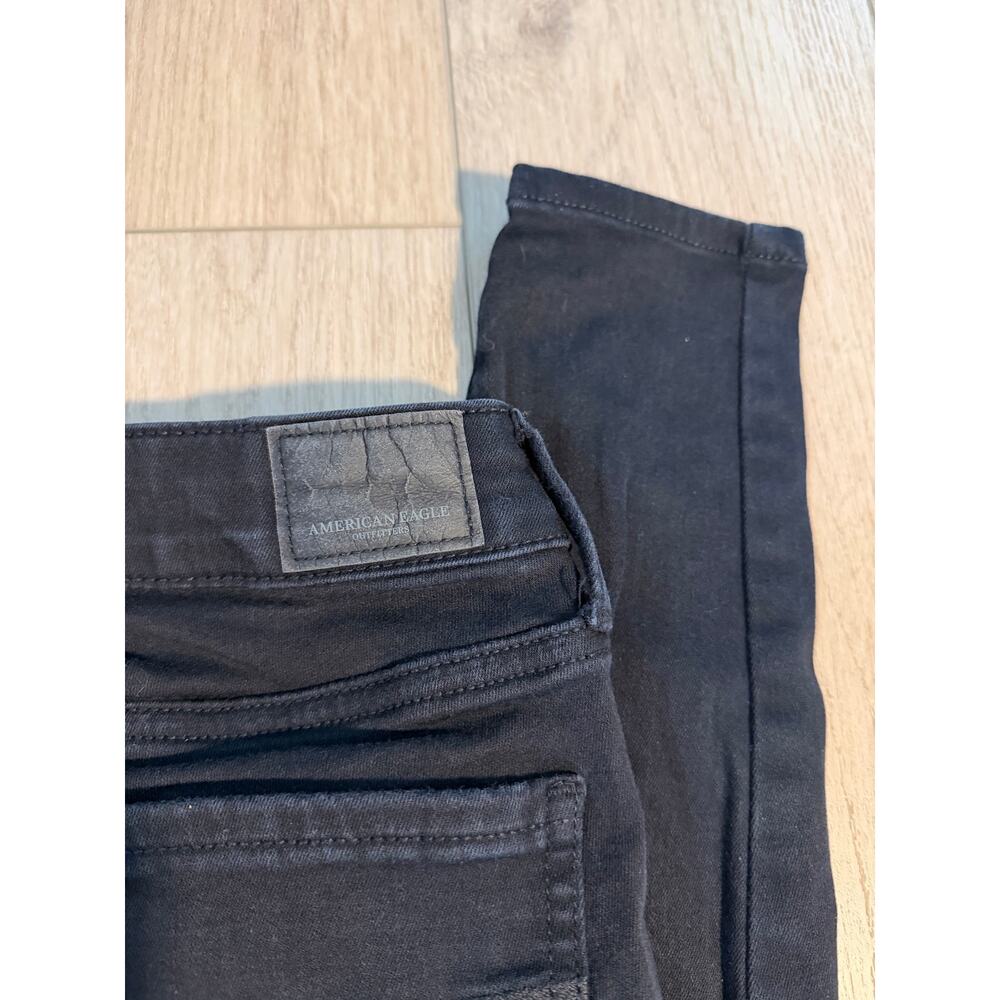 🩷 American Eagle Women’s Black Jegging Size 4 - Picture 10 of 10